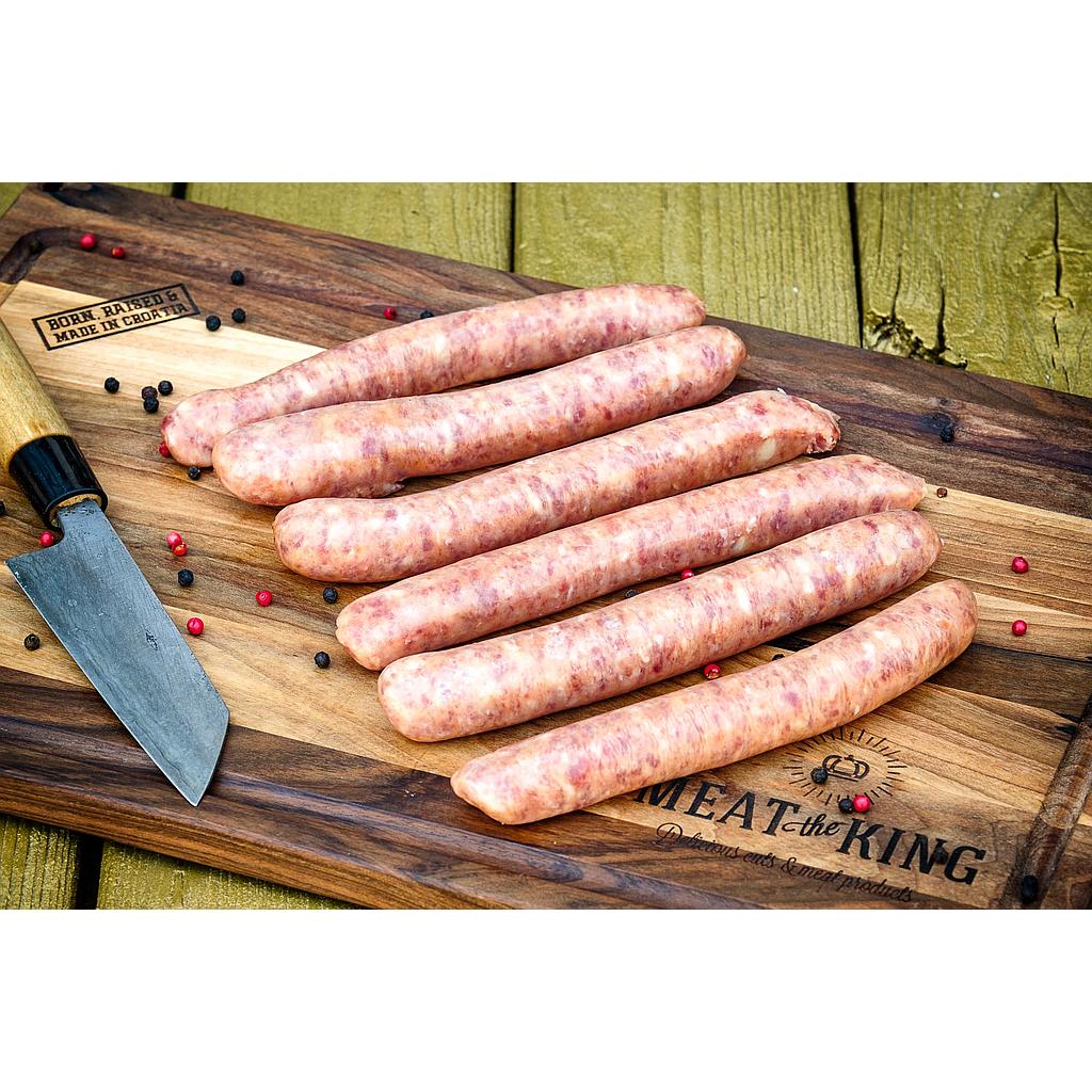 Roštilj kobasica crne slavonske svinje by VolimLjuto - blage, paket 6 kom,550g